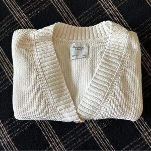 White Cardigan